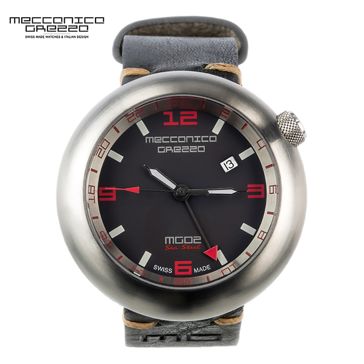 MECCANICA GREZZA MG02 Sea Steel GMT | Gadget Japan