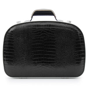 BLAUDESIGN Briefcase Crocodile Black