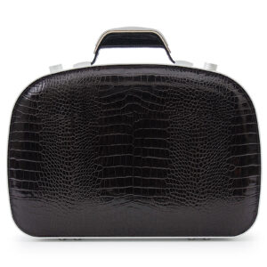 BLAUDESIGN Briefcase Crocodile Brown