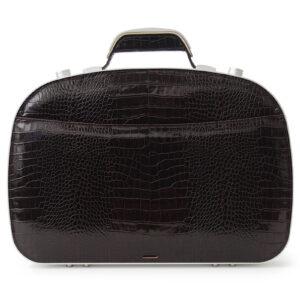 BLAUDESIGN Briefcase Crocodile Brown