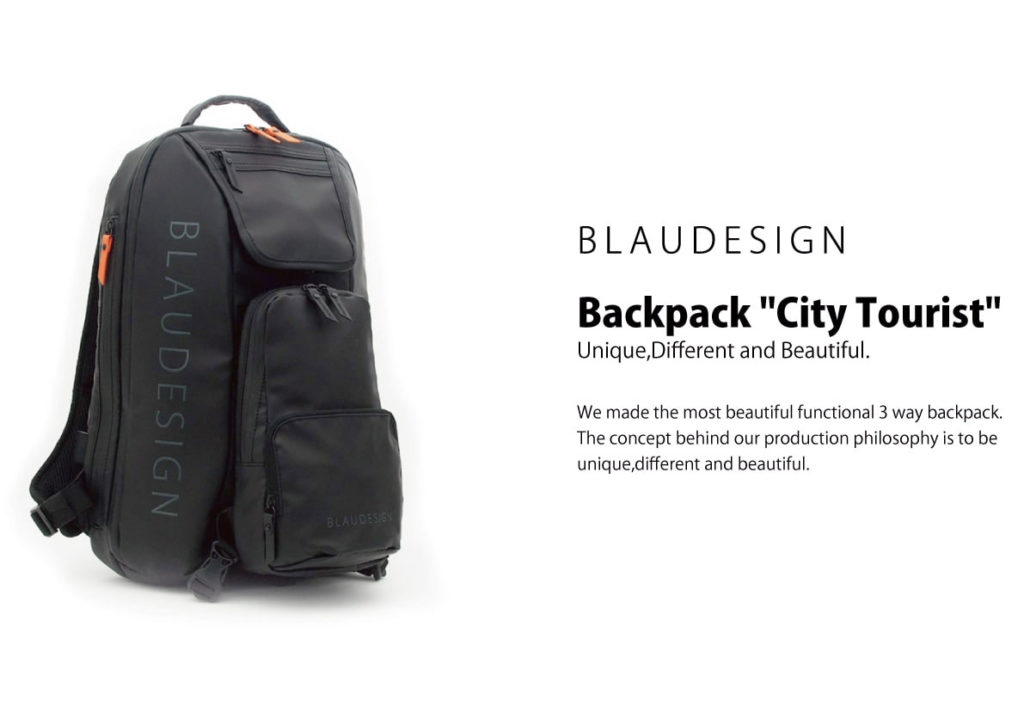 BLAUDESIGN City Tourist リュック