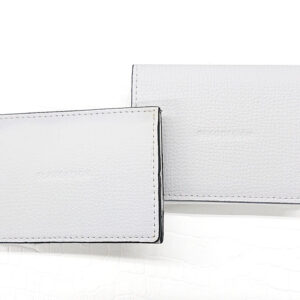 Wallet Two in One ホワイト&ライトブラウン