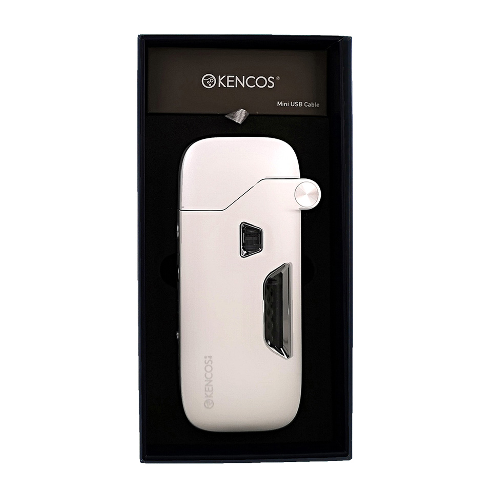 KENCOS4 3点セット ホワイト (本体+電解液+タバコフレーバー