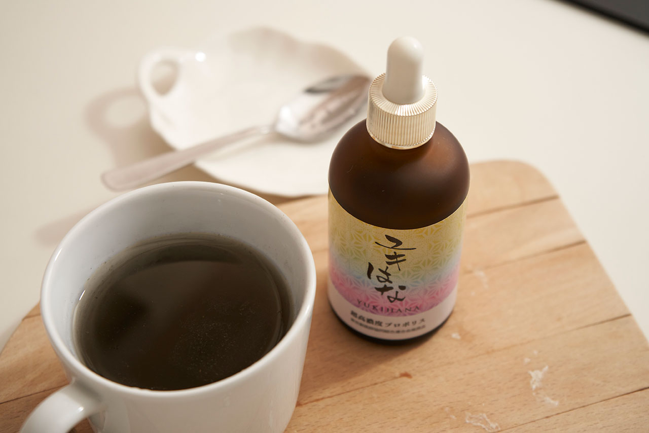 ユキはなの摂取方法 お茶やコーヒー