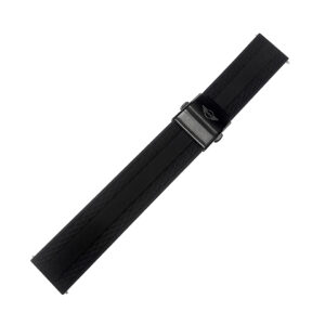 MINI シリコンラバーストラップ ブラック 21mm