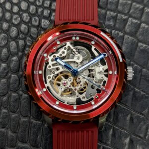 MINI AUTOMATIC WATCH MA-2 162008 RED