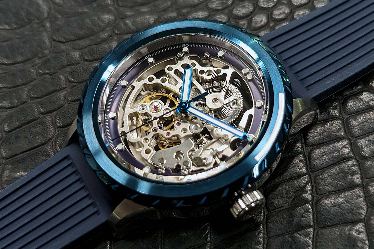 MINIオートマティックウォッチ MA-2 オーシャンブルー