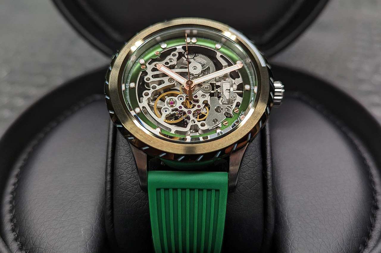 MINIオートマティックウォッチ MA-2 フォレストグリーン