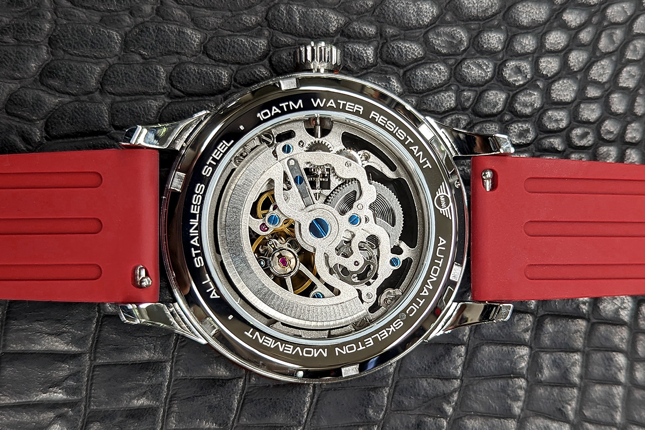 MINIオートマティックウォッチ MA-2 ホットレッド