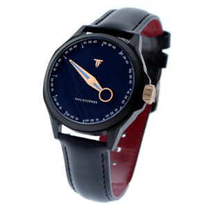 Trifoglio Italia PHILOSOPHER PH612BKBL ネイビー/ブラック ワンハンドウォッチ