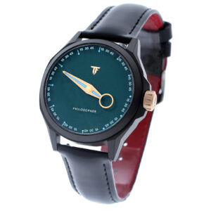 Trifoglio Italia PHILOSOPHER PH111BKGR ブラック/グリーン 単針腕時計