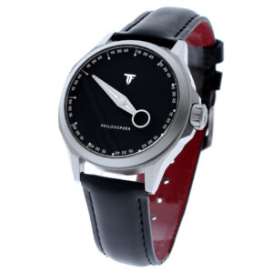 Trifoglio Italia PHILOSOPHER PH111SSBK ブラック ワンハンドウォッチ