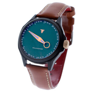 Trifoglio Italia PHILOSOPHER PH121BKGR ブラック/グリーン/ブラウン ワンハンドウォッチ