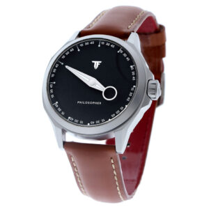 Trifoglio Italia PHILOSOPHER PH121SSBK ブラック/ブラウン ワンハンドウォッチ