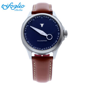 Trifoglio Italia PHILOSOPHER PH111SSBL ネイビー /ブラウン 単針腕時計