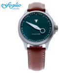 Trifoglio Italia PHILOSOPHER PH111SSGR グリーン/ブラウン 単針腕時計