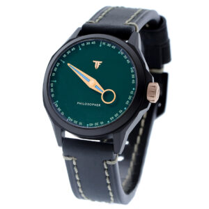 Trifoglio Italia PHILOSOPHER PH612BKGR グリーン/ブラック ワンハンドウォッチ