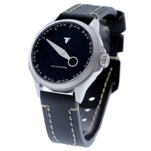 Trifoglio Italia PHILOSOPHER PH612SSBK ブラック ワンハンドウォッチ