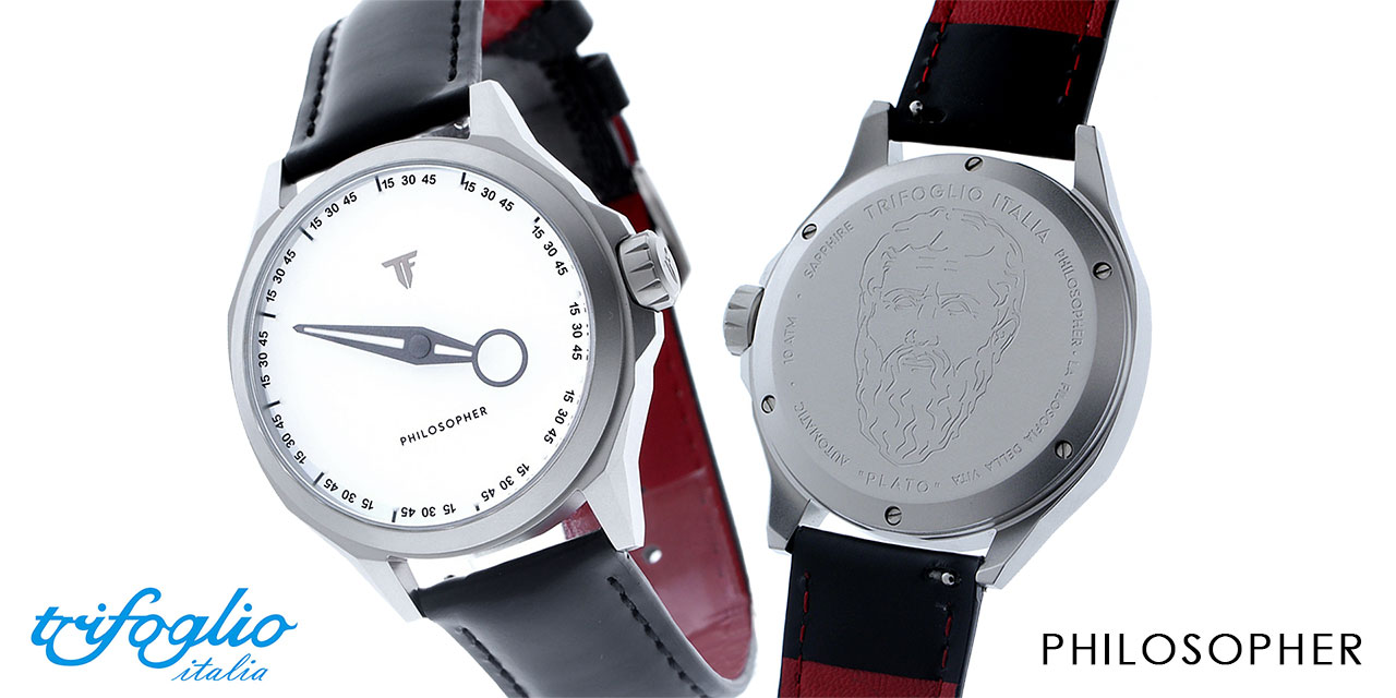 Philosopher-banner1 Trifoglio Italia PHILOSOPHER ワンハンドウォッチ