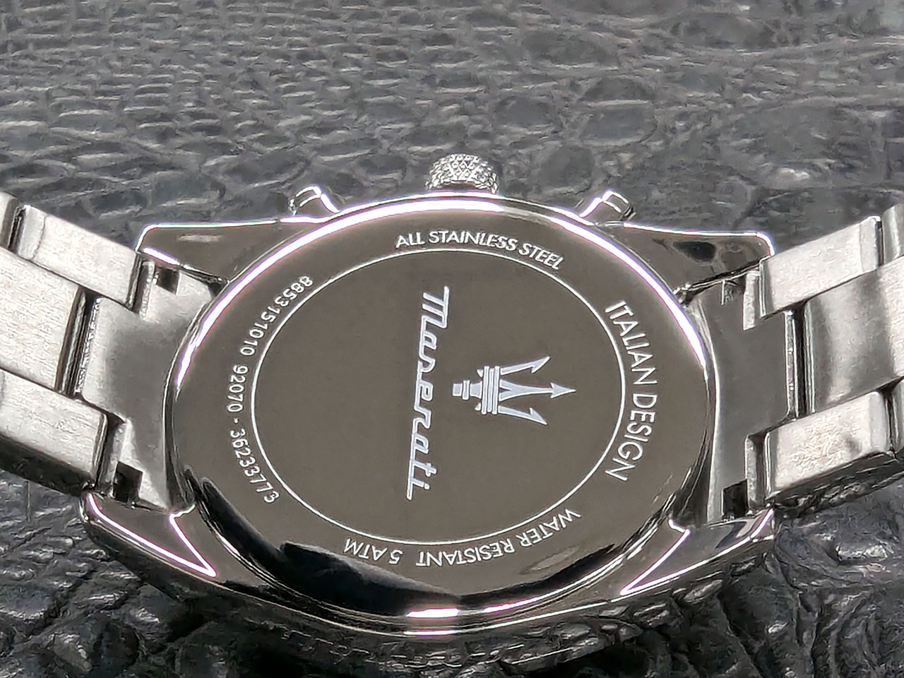 Maserati Watches ATTRAZIONE BLACK/SILVER SS Bracelet R8853151010
