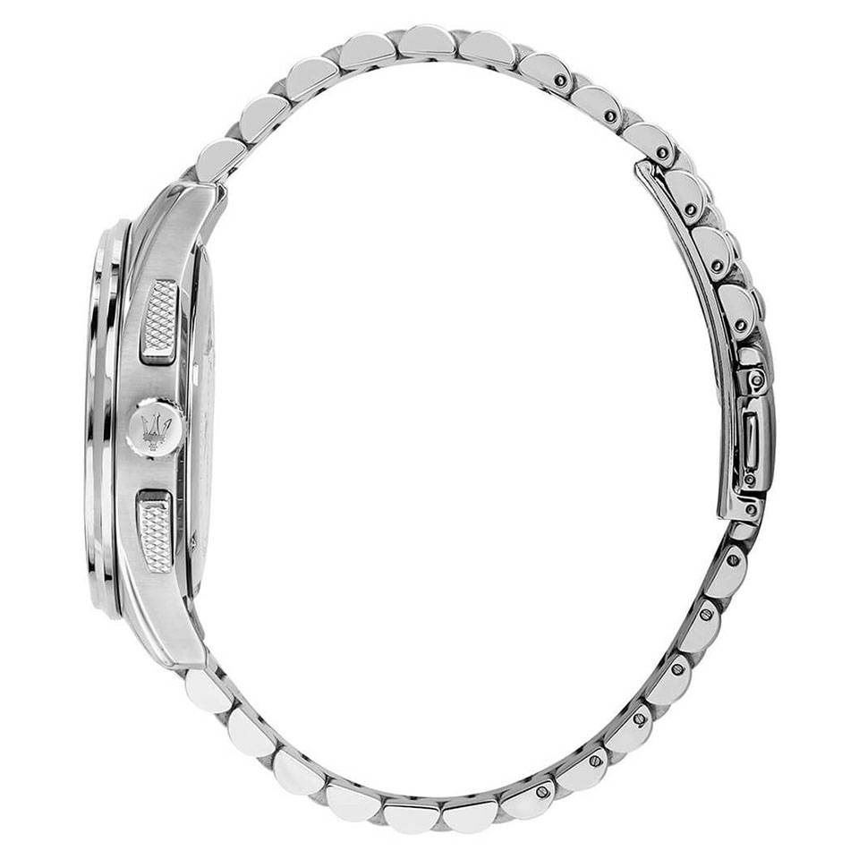 マセラティ ウォッチ ソルパッソ ブルー/シルバー SSブレスレット