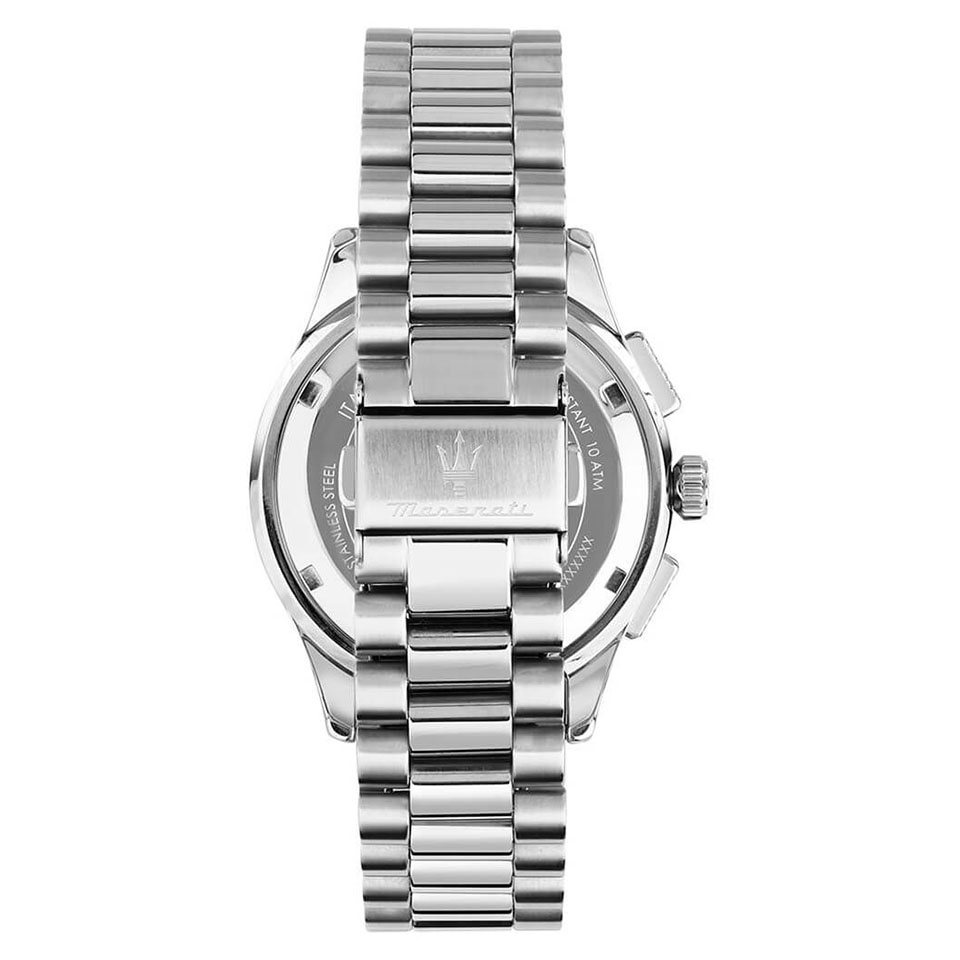 マセラティ ウォッチ ソルパッソ ブルー/シルバー SSブレスレット