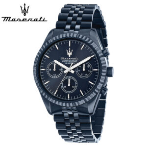 マセラティ コンペティツィオ―ネ メンズ腕時計 ブルー/ブルー
