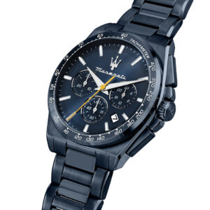 マセラティ ベロチタ メンズ腕時計 クロノグラフ ブルー/ブルー