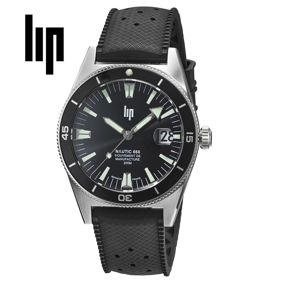 676050-01 LIP マニュファクチュール ダイバーズウォッチ NAUTIC666 676050