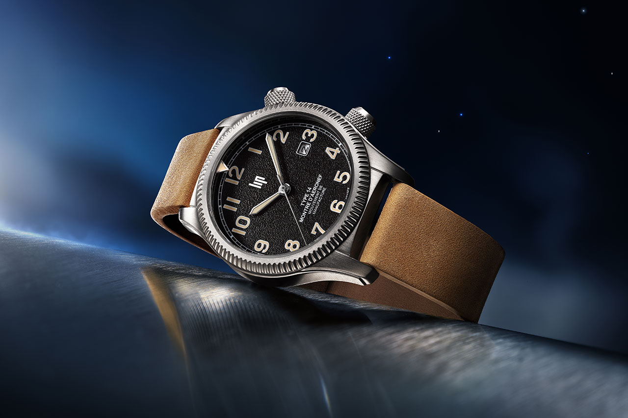 lip-type14 フランスの時計ブランド LIP の自社製ムーブメントを搭載した航空時計 TYPE14 タイプ14