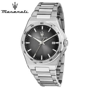 マセラティ ウォッチ メンズ腕時計 ベロチタ スリム ブラック/シルバー R8853153004