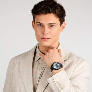 マセラティ ウォッチ ベロチタ メンズ腕時計 シエロブルー/ガンメタル R8873652004