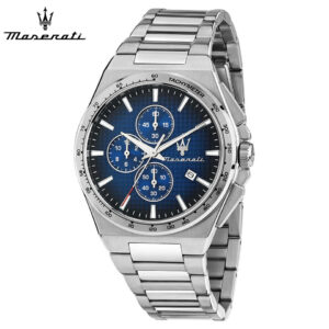 マセラティ ウォッチ メンズ腕時計 ベロチタ スリム クロノ ブルー/シルバー R8873653003