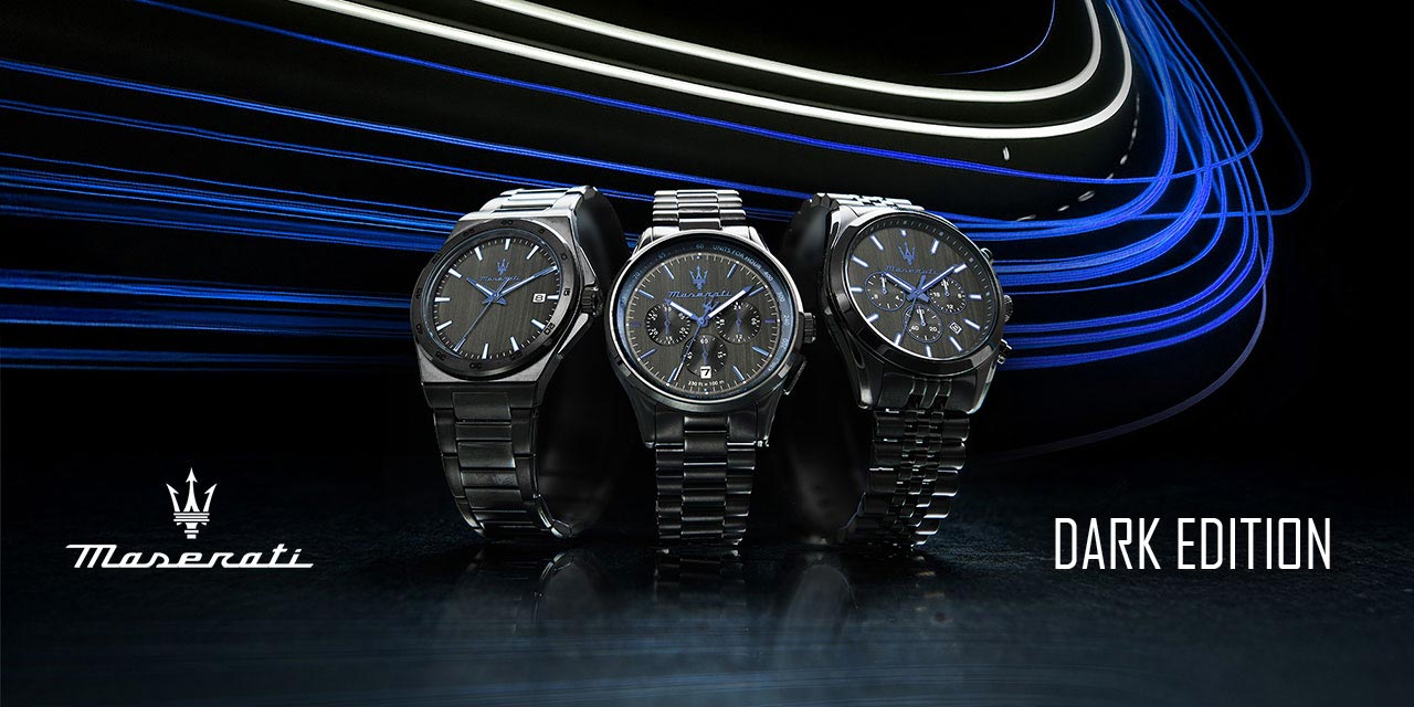 Maserati Watches DARK EDITION